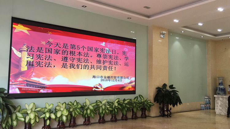 ?？谑袚?dān)保投資有限公司開展12.4國家憲法日宣傳活動(dòng)