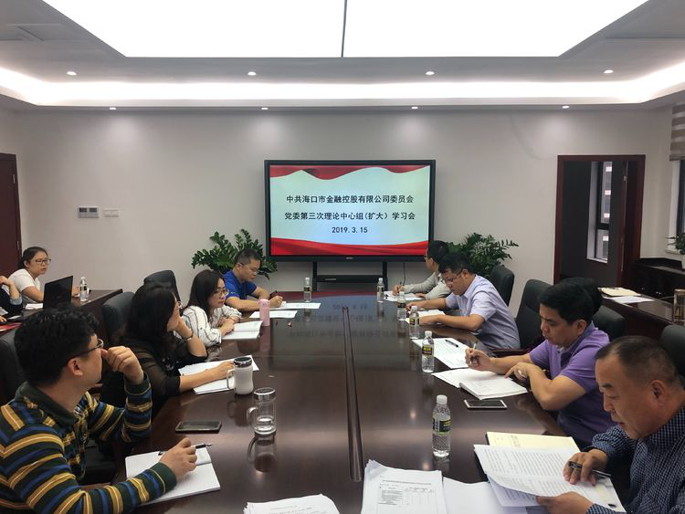 市金控公司黨委召開(kāi)理論中心組（擴(kuò)大）學(xué)習(xí)會(huì)